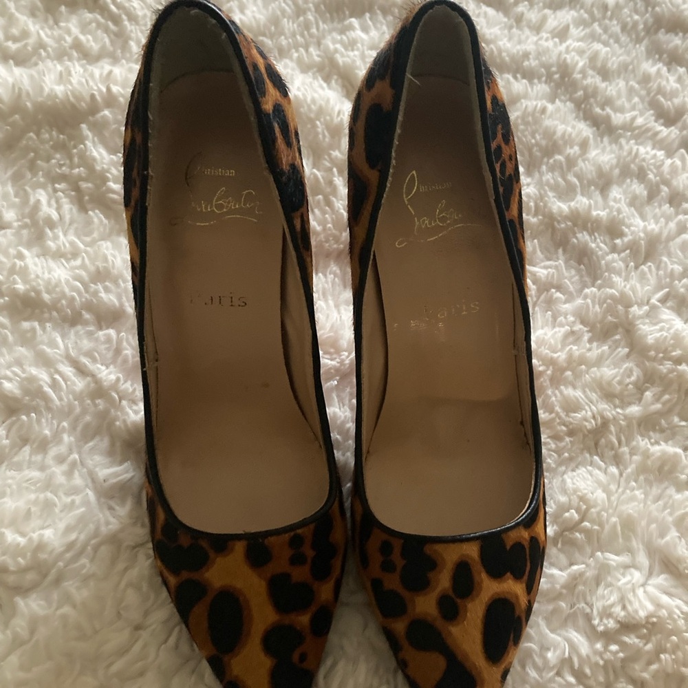 Christian Louboutin Animal Print Stilettos